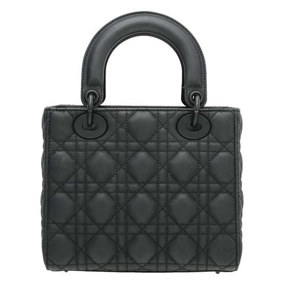 Christian Dior Black Ultramatte Cannage Calfskin Small My ABCDior Bag |  myGemma | JP | Item #134802